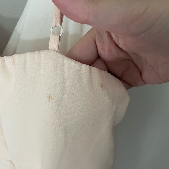 Lulu's Call For Me Gardenia Faux Wrap Jumpsuit Size Small - Picture 7 of 12